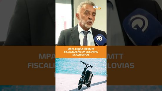 MPAL recomenda ao DMTT impedir circulação de veículos motorizados em ciclovias #FiqueAlerta