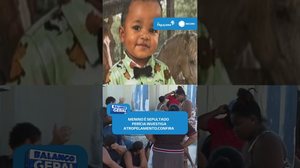 Marcos Antônio é sepultado e perícia coleta amostras para investigar atropelamento #BalançoGeralAL