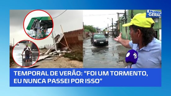 Susto: Chuva forte causa estragos em Maceió e também no interior