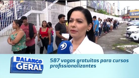 Emprega Jovem: 587 vagas gratuitas para cursos profissionalizantes