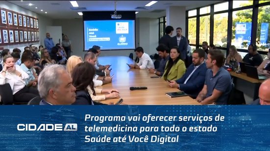 Programa vai oferecer serviços de telemedicina para todo o estado Saúde até Você Digital