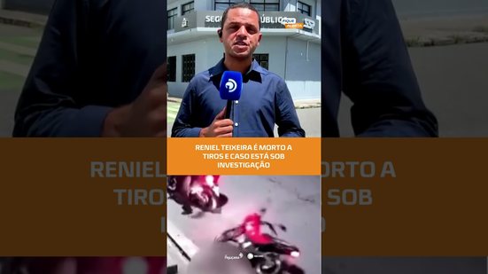 Homem é morto a tiros na porta da casa da sogra; polícia investiga #FiqueAlerta