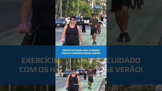 TREINO NO VERÃO: veja dica simples para se exercitar com qualidade! #BalançoGeralAL