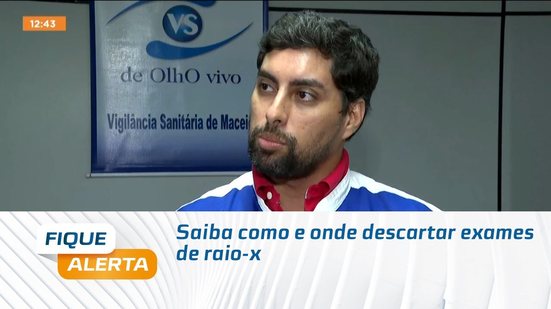 Saiba como e onde descartar exames de raio-x