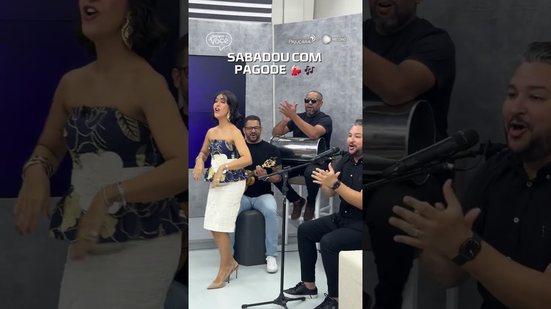 Nada como um pagode para animar o sabadão! 🎶