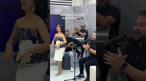 Nada como um pagode para animar o sabadão! 🎶