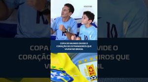 🌍 Na Copa, estrangeiros vivem dilema: torcer pelo Brasil ou pelo país de origem? #CidadeAL