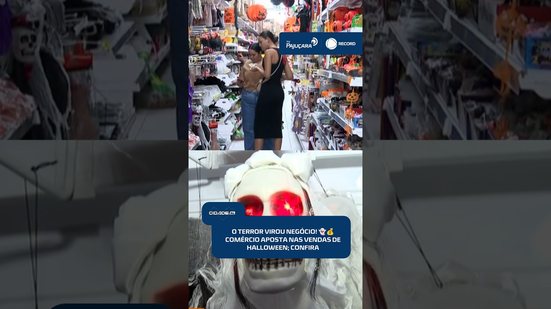 🎃 Halloween aquece comércio de Maceió com fantasias e artigos temáticos #CidadeAL