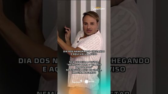 QUÁ! Eu acho é graça minha gente! 😂 #HoraDoVentura 🐍