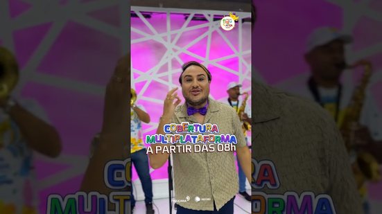 Bruno Ventura no ritmo do Pinto da Madrugada: transmissão AO VIVO é na TV Pajuçara #CarnavalPajuçara