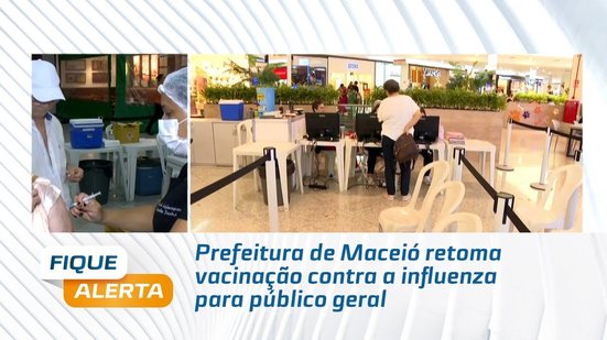 Prefeitura de Maceió retoma vacinação contra a influenza para público geral