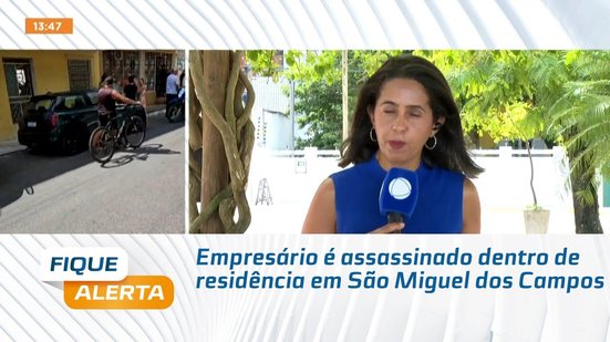Empresário é assassinado dentro de residência em São Miguel dos Campos