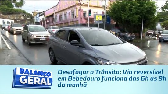 Desafogar o Trânsito: Via reversível em Bebedouro funciona das 6h às 9h da manhã
