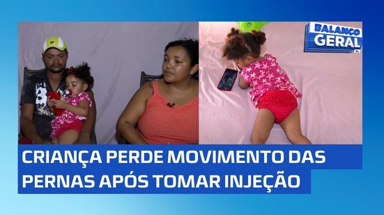 Sem recursos: Família de menina que perdeu movimento da perna precisa de ajuda