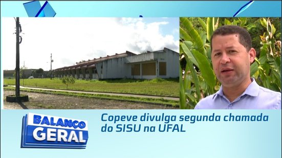 Copeve divulga segunda chamada do SISU na UFAL