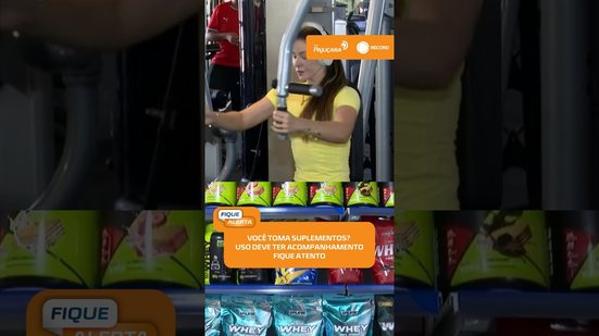 💊 Consumo de suplementos cresce, mas uso sem acompanhamento exige atenção #FiqueAlerta