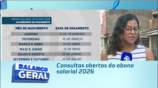 ABONO SALARIAL PIS/PASEP 2026: Consultas abertas, confira calendário!