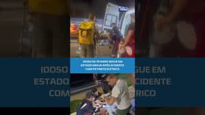 Idoso continua internado após grave queda de patinete elétrico #BalançoGeralAL