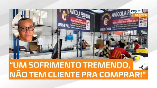 Mercado do Jacintinho: Situação do espaço provisório preocupa permissionários