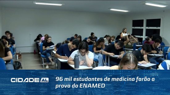96 mil estudantes de medicina farão a prova do ENAMED neste domingo no Brasil