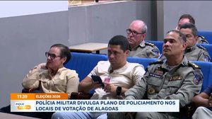 Polícia Militar divulga plano de policiamento nos locais de votação de Alagoas