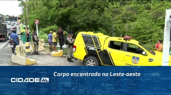 Corpo encontrado na Leste-oeste