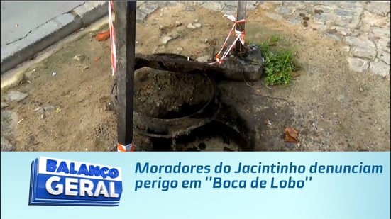 Moradores do Jacintinho denunciam perigo em ''Boca de Lobo''