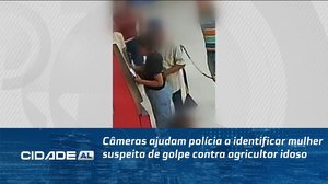 Câmeras ajudam polícia a identificar mulher suspeita de golpe contra agricultor idoso