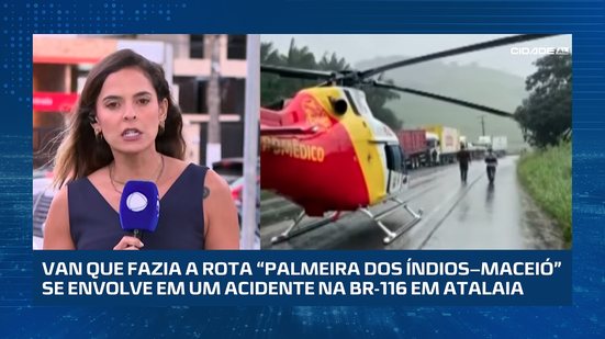 🚑 Acidente com van intermunicipal deixa 11 feridos durante viagem para Maceió