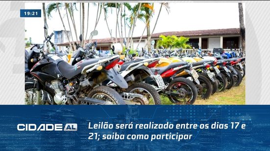Carros e Motos: Leilão será realizado entre os dias 17 e 21; saiba como participar