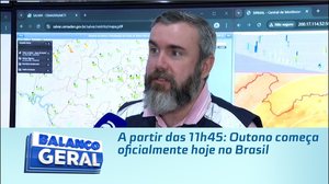 A partir das 11h45: Outono começa oficialmente hoje no Brasil