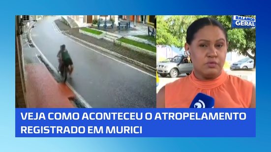 Pedestre é atropelado por moto em Murici