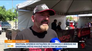 Festival oferece estações de comidas e bebidas no Shopping Pátio Maceió neste fim de semana