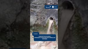 ⚠️ Concreto era despejado em galeria de águas pluviais na Santa Lúcia | #CidadeAL