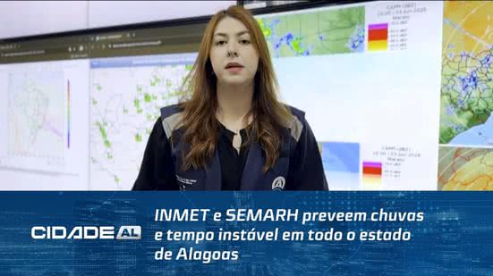 INMET e SEMARH preveem chuvas e tempo instável em todo o estado de Alagoas
