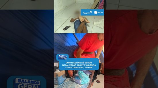 Violência, tortura e insalubridade:dono de clínica de reabilitação é detido em Anadia#BalançoGeralAL