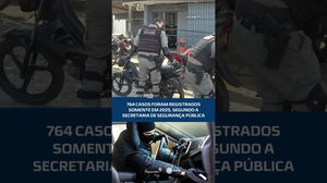Alagoas registra mais de 760 roubos e furtos de veículos em 2025 #CidadeAL