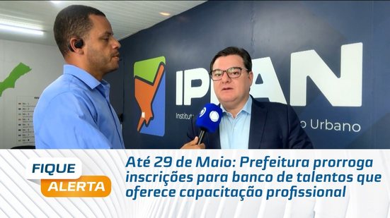 Prefeitura prorroga inscrições para banco de talentos que oferece capacitação profissional