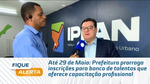 Prefeitura prorroga inscrições para banco de talentos que oferece capacitação profissional
