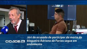 Júri de acusado de participar da morte do blogueiro Adriano de Farias segue em andamento