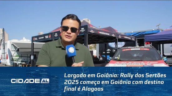 Largada em Goiânia: Rally dos Sertões 2025 começa em Goiânia com destino final é Alagoas