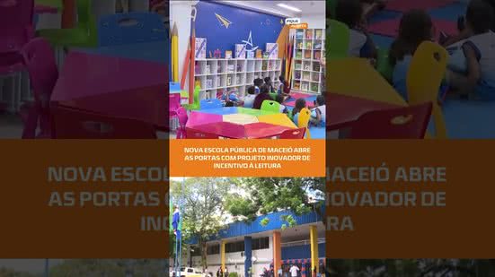 #FiqueAlerta | 🏫 Nova escola pública abre as portas com projeto inovador de incentivo à leitura