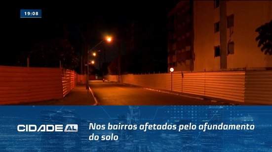 Novos Percursos: Nos bairros afetados pelo afundamento do solo