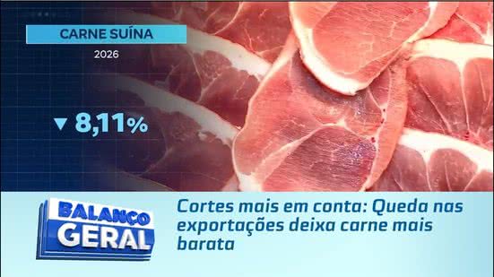 Cortes mais em conta: Queda nas exportações deixa carne mais barata