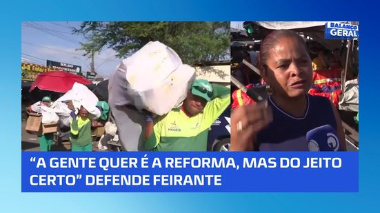 Ambulantes da feirinha do Tabuleiro passam por reordenamento