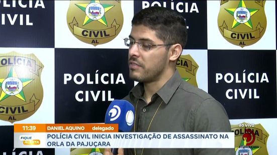 Homem assassinado na areia da praia de Pajuçara