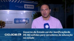 Governo do Estado vai dar bonificação do R$ 90 milhões para servidores da educação no estado