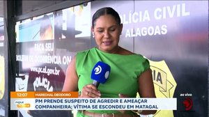 PM prende suspeito de agredir e ameaçar companheira; vítima se escondeu em Matagal