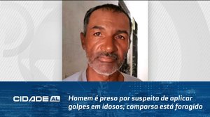 Homem é preso por suspeita de aplicar golpes em idosos; comparsa está foragido