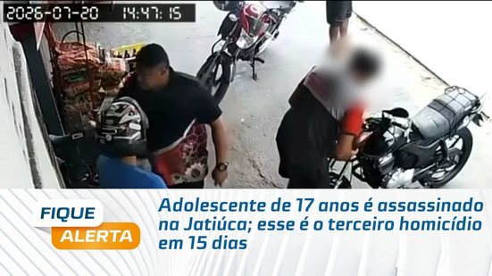 Adolescente de 17 anos é assassinado na Jatiúca; esse é o terceiro homicídio em 15 dias